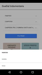 Guadal Indumentaria Gestión de screenshot 1