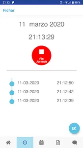 Dinan Control Horario screenshot 2