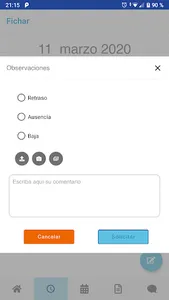 Dinan Control Horario screenshot 3
