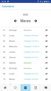 Dinan Control Horario screenshot 4