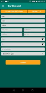 BRPL Car Pool App screenshot 1