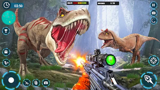 Dinosaur game: Dinosaur Hunter screenshot 1