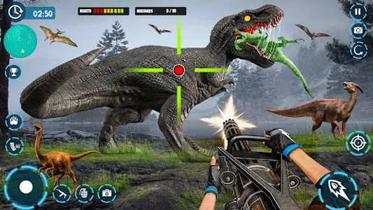 Dinosaur game: Dinosaur Hunter screenshot 20