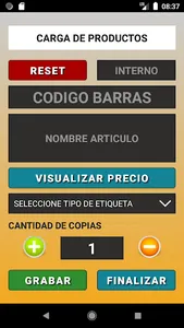 Dino Etiquetas screenshot 4