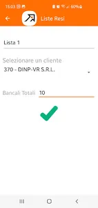 Liste Rese screenshot 0