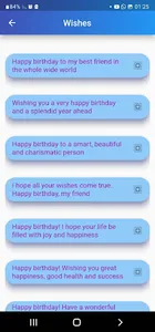 Birthday greetings screenshot 5