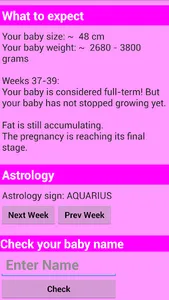 Pregnancy calculator screenshot 3