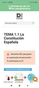 DI Oposiciones screenshot 5