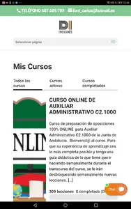 DI Oposiciones screenshot 8