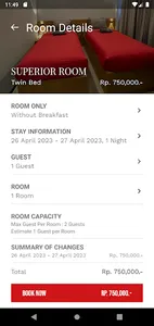 Red Budget Hotel screenshot 3