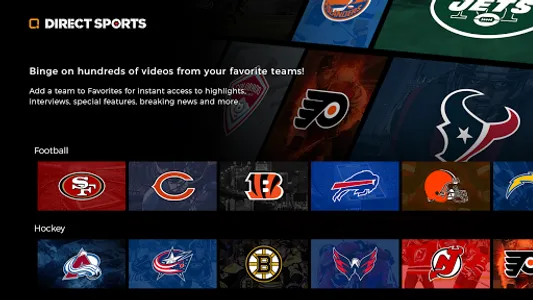 Direct Sports Network screenshot 0