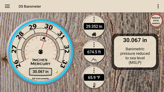 DS Barometer & Altimeter screenshot 1