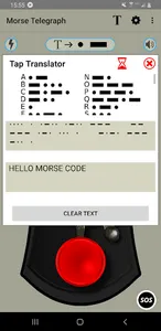 Morse Code Telegraph Keyer screenshot 1