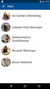 Pole Power App: dance fitness screenshot 2