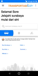 TransportasiKu - Surabaya Smar screenshot 1
