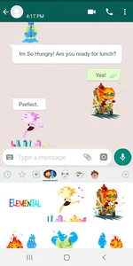 Pixar Stickers: Elemental screenshot 3