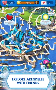 Disney Frozen Free Fall Games screenshot 16