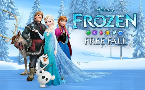 Disney Frozen Free Fall Games screenshot 17