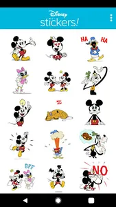 Disney Stickers: Mickey & Frie screenshot 1