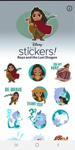 Disney Stickers: Raya screenshot 0