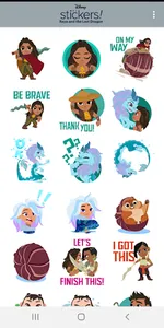 Disney Stickers: Raya screenshot 1
