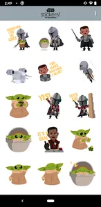 The Mandalorian Stickers screenshot 1