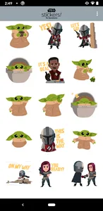 The Mandalorian Stickers screenshot 2