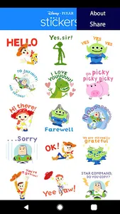 Pixar Stickers: Toy Story screenshot 12