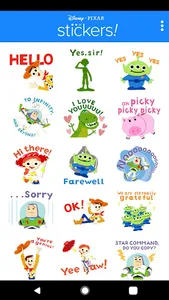 Pixar Stickers: Toy Story screenshot 6