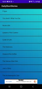 Daily Short Stories screenshot 0