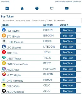 Distwallet: DEX Wallet screenshot 10