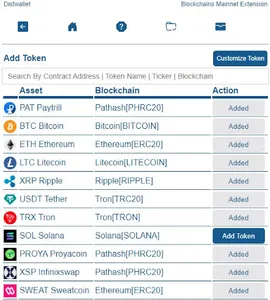 Distwallet: DEX Wallet screenshot 11