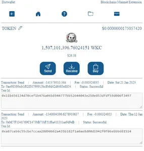 Distwallet: DEX Wallet screenshot 9