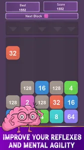 Drop the Numbers Merge Puzzle screenshot 1