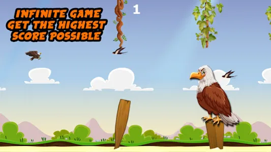 Eagle Flying Bird: Flappy Jump screenshot 10