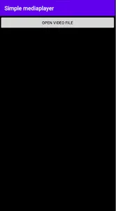 Simple mediaplayer screenshot 1