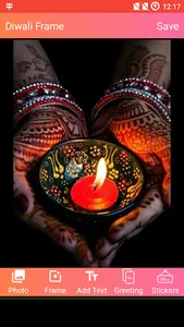 diwali wishes - greeting card, screenshot 0