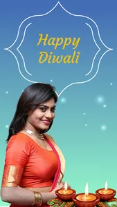 Diwali Photo Editor - Happy Di screenshot 0