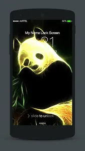 Animals Neon Lock Screen screenshot 5