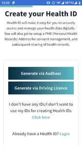 Health ID Card Online Apply screenshot 2