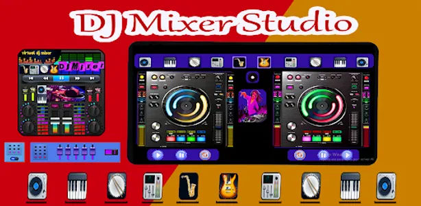 DJ Piano Mixer Studio Music screenshot 0