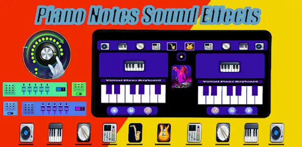 DJ Piano Mixer Studio Music screenshot 1