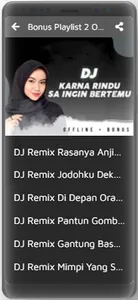 Lagu Dj Karna Rindu Offline screenshot 4