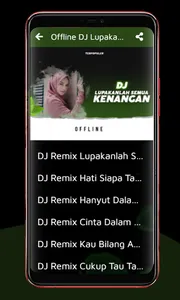 Dj Lupakanlah Kenangan Offline screenshot 2