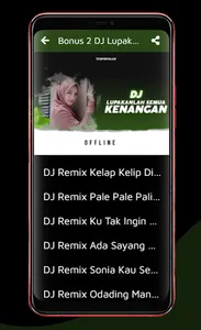 Dj Lupakanlah Kenangan Offline screenshot 6