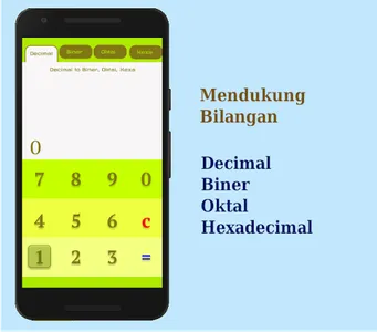 Konverter Bilangan screenshot 1