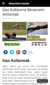 Motosiklet Hayattır screenshot 3
