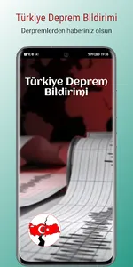 Türkiye Deprem Bildirimi screenshot 0