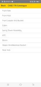CE Parts Catalogue screenshot 1