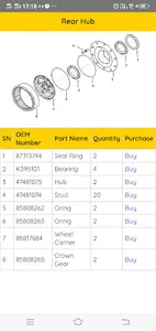 CE Parts Catalogue screenshot 2